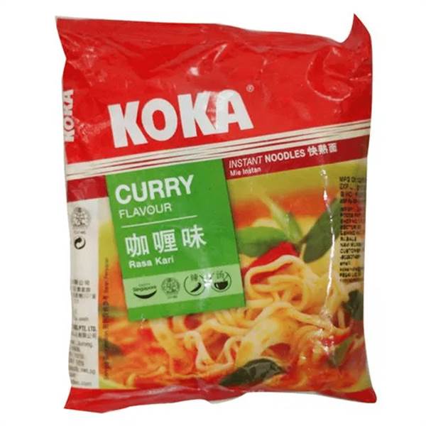 Koka Curry Flavour Instand Noodles Imported